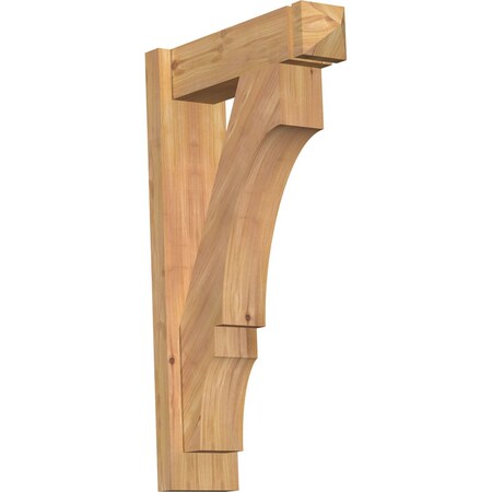 Ekena Millwork Balboa Smooth Arts and Crafts Outlooker, Western Red Cedar, 5 1/2"W x 18"D x 30"H OUT06X18X30BOA03SWR